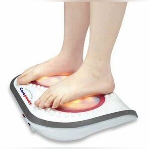 NEW THERAPEUTIC FOOT MASSAGER w HEAT THERAPY ROLLING KH263 TURBOLOGY HULA DISC